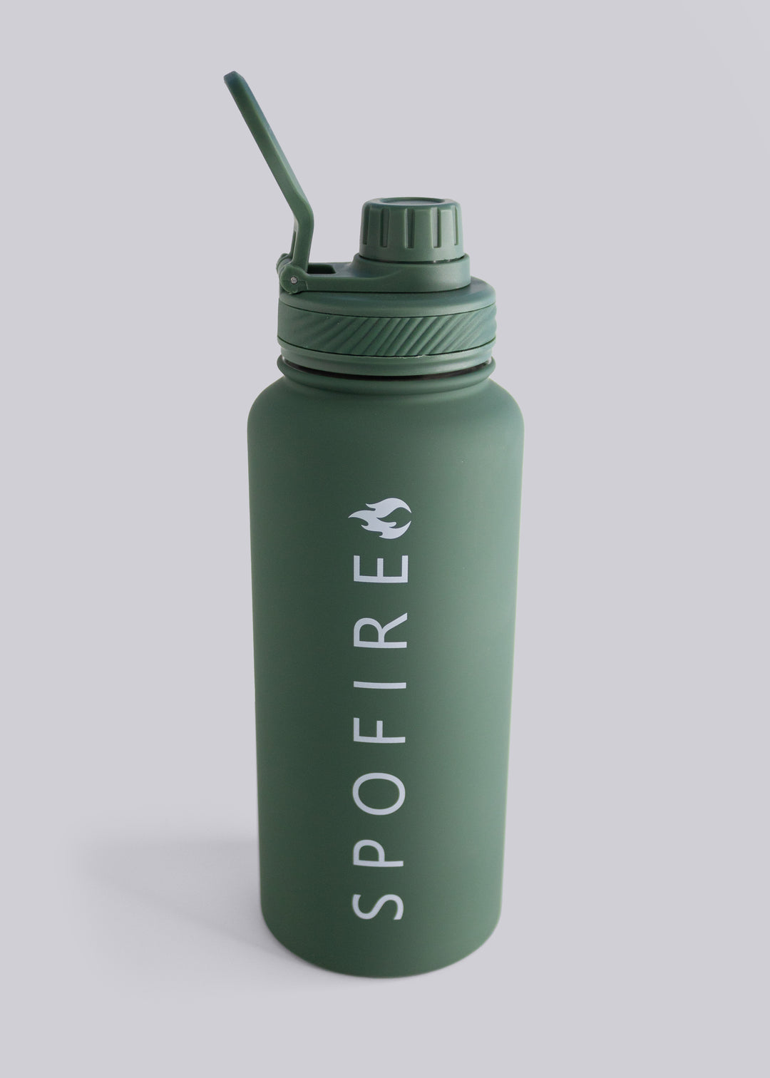 Spofire Green Water bottle - Front