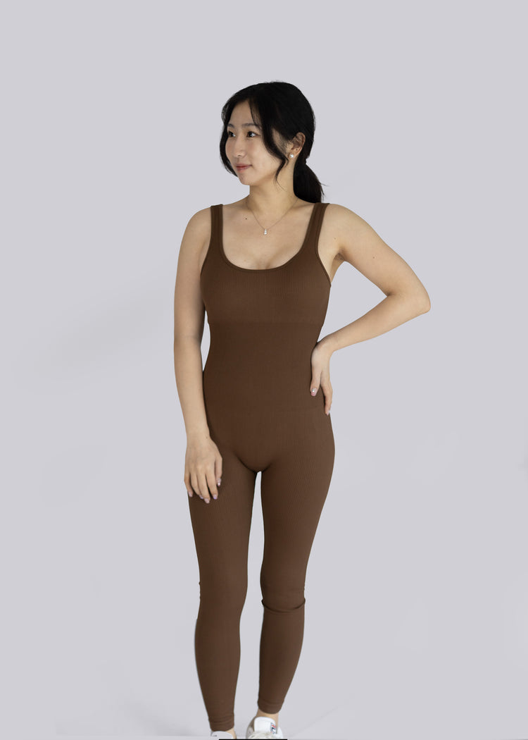 Spofire full body suit brown - Full body