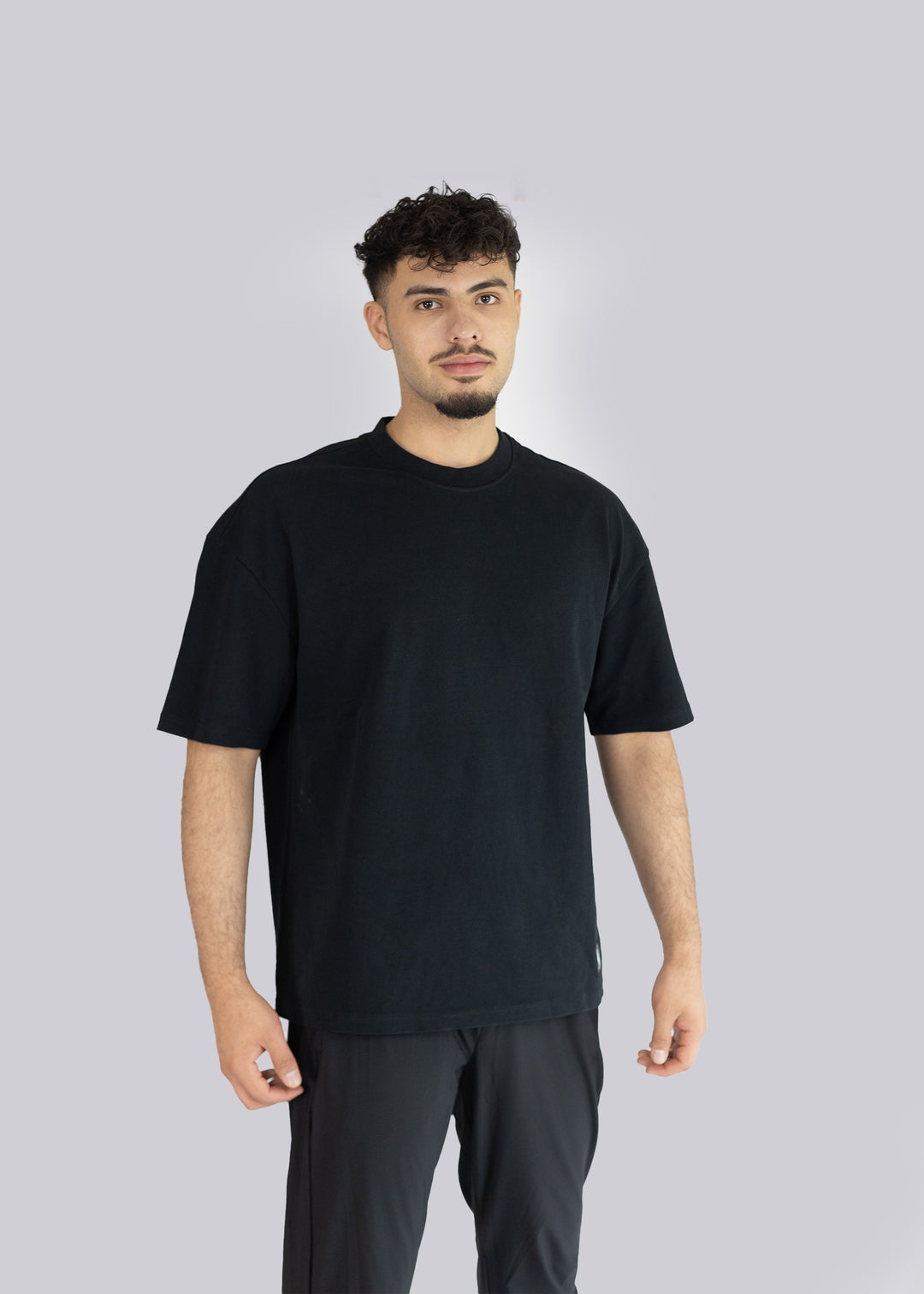 Over size cotton T-shirt