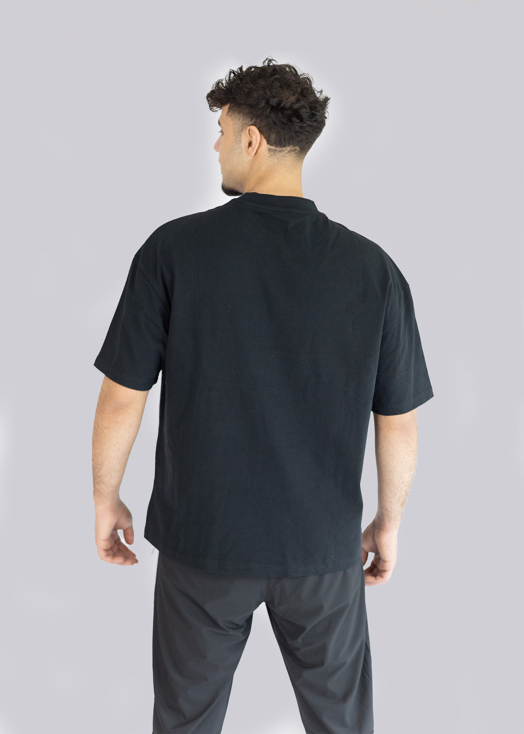 Over size cotton T-shirt