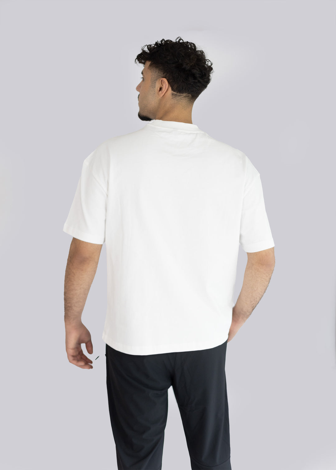 Over size cotton T-shirt