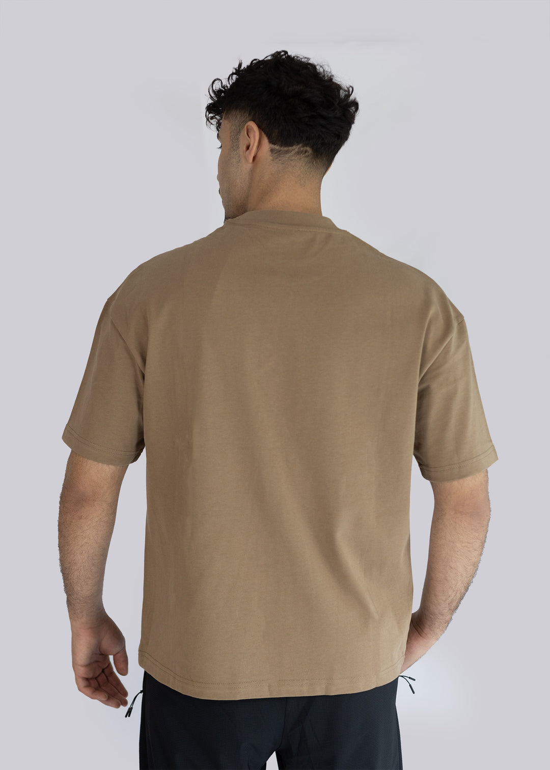 Over size cotton T-shirt