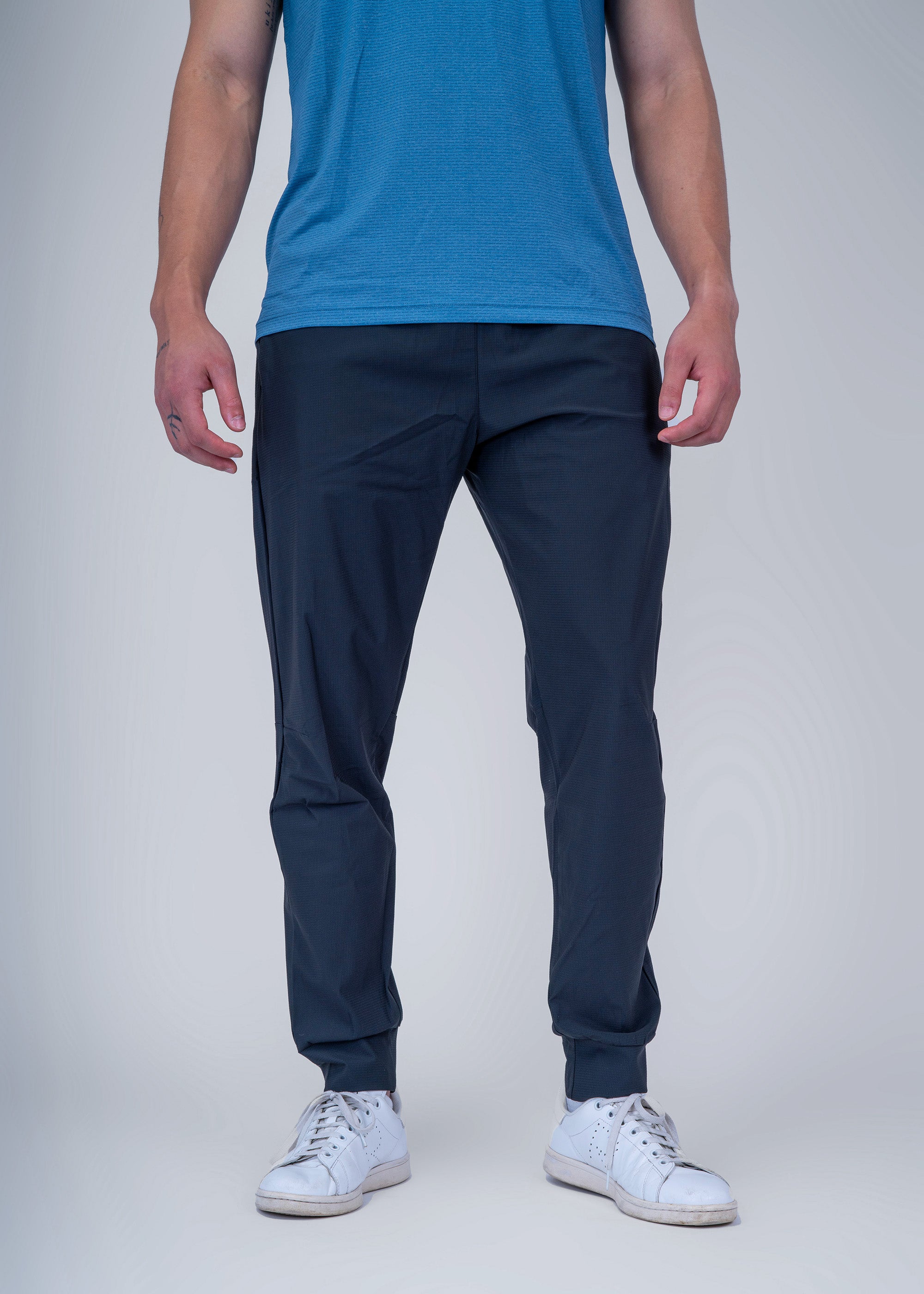 Men's Joggers - navey blue - front