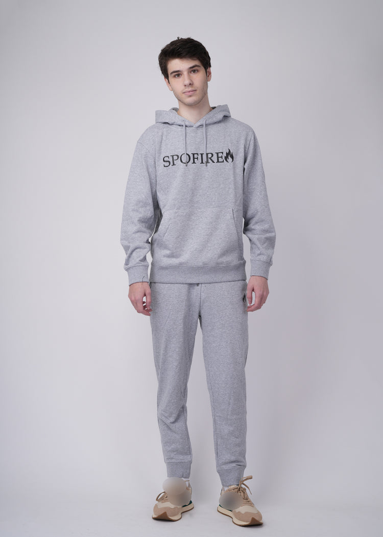 Men's Hoodie - gray - front full image